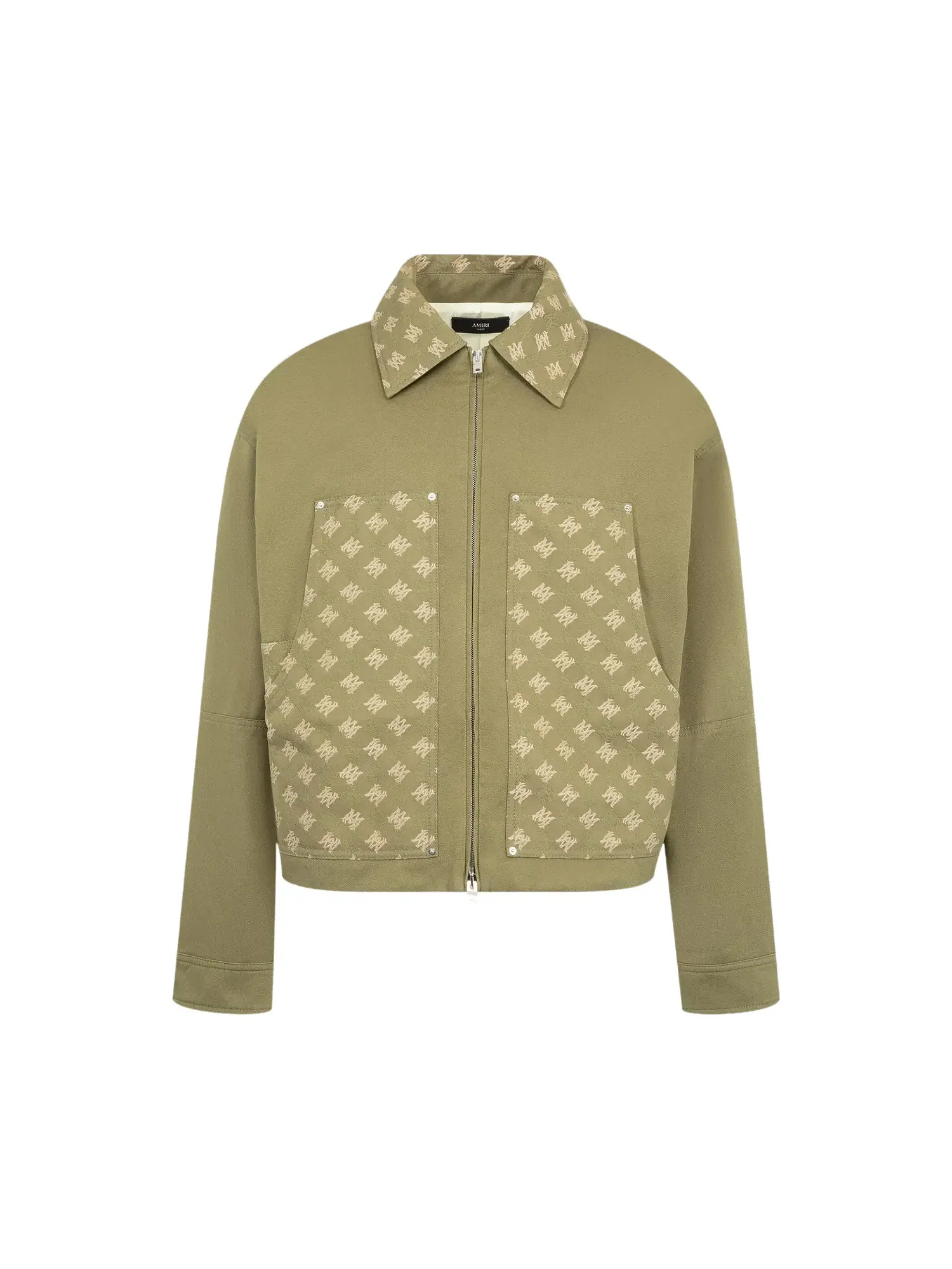Куртка Amiri MA Quad Panel Cot Work — зеленый