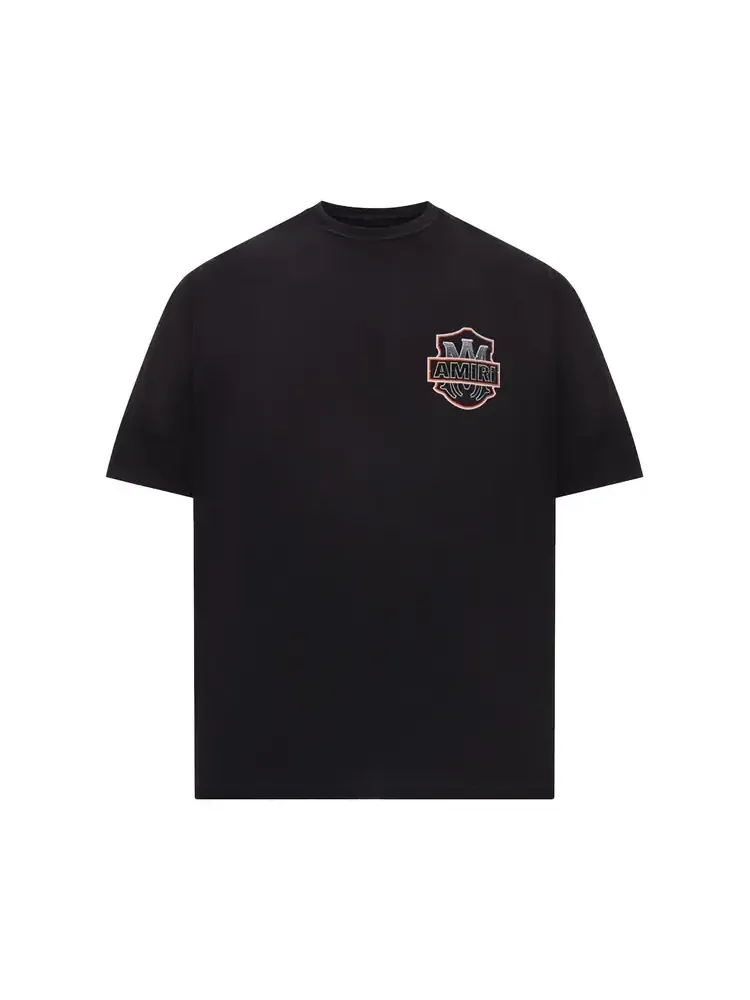 Футболка Amiri American Dream Crystal Tee — черный