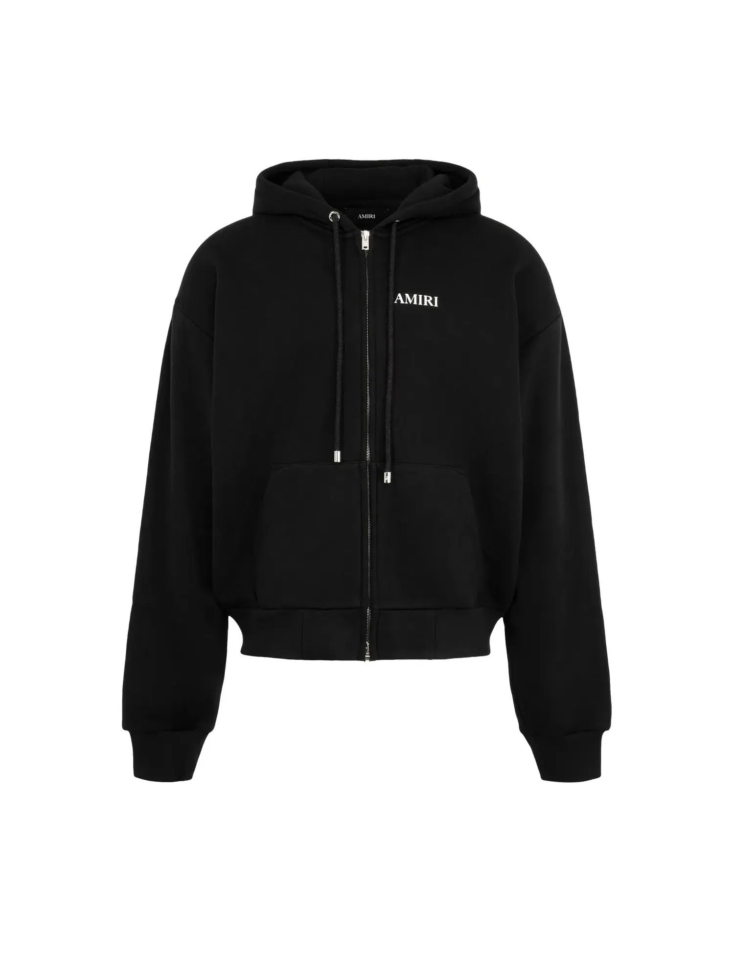 Толстовка Amiri Relaxed Zip Up Hoodie — черный