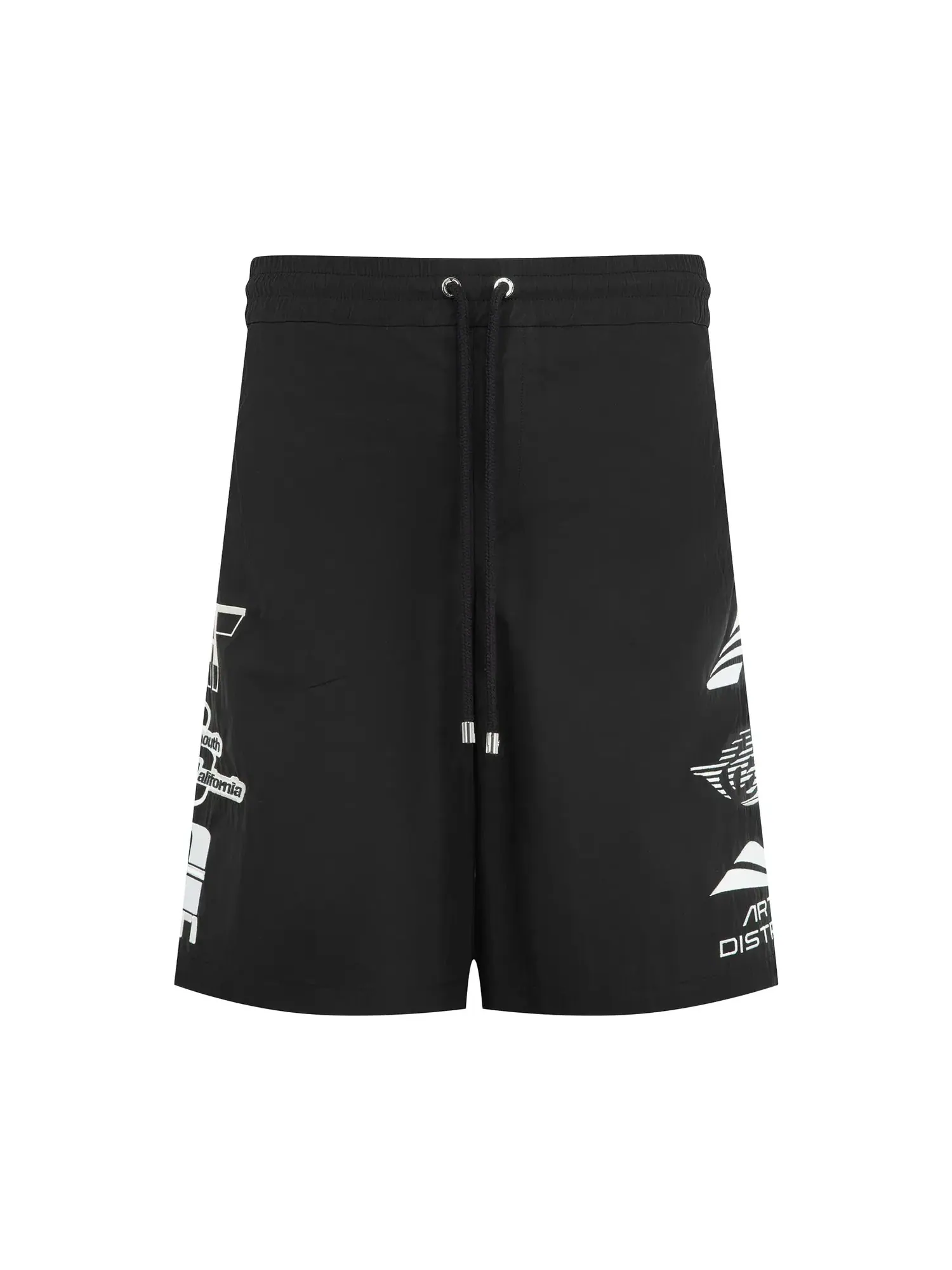 Спортивные шорты Amiri Sporty Emb из хлопка — изображение 1 из 3, черный
