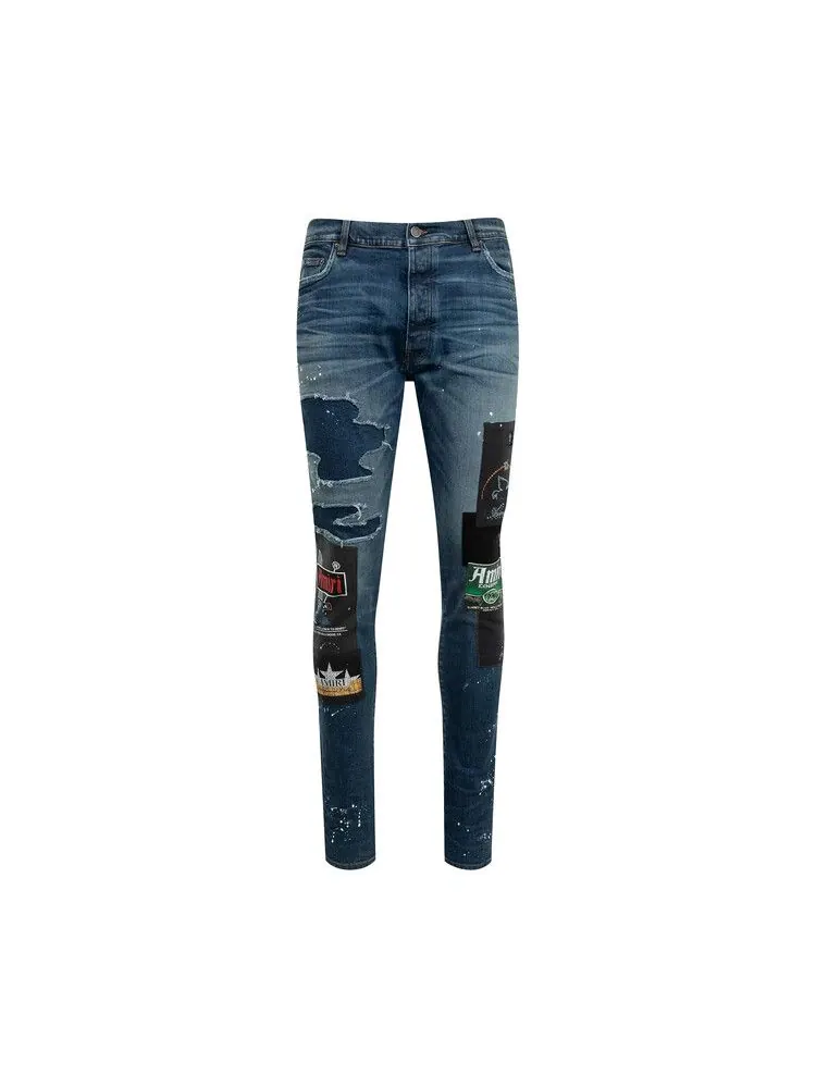 Джинсы Amiri Lounge Skinny Jean — изображение 1 из 1, индиго