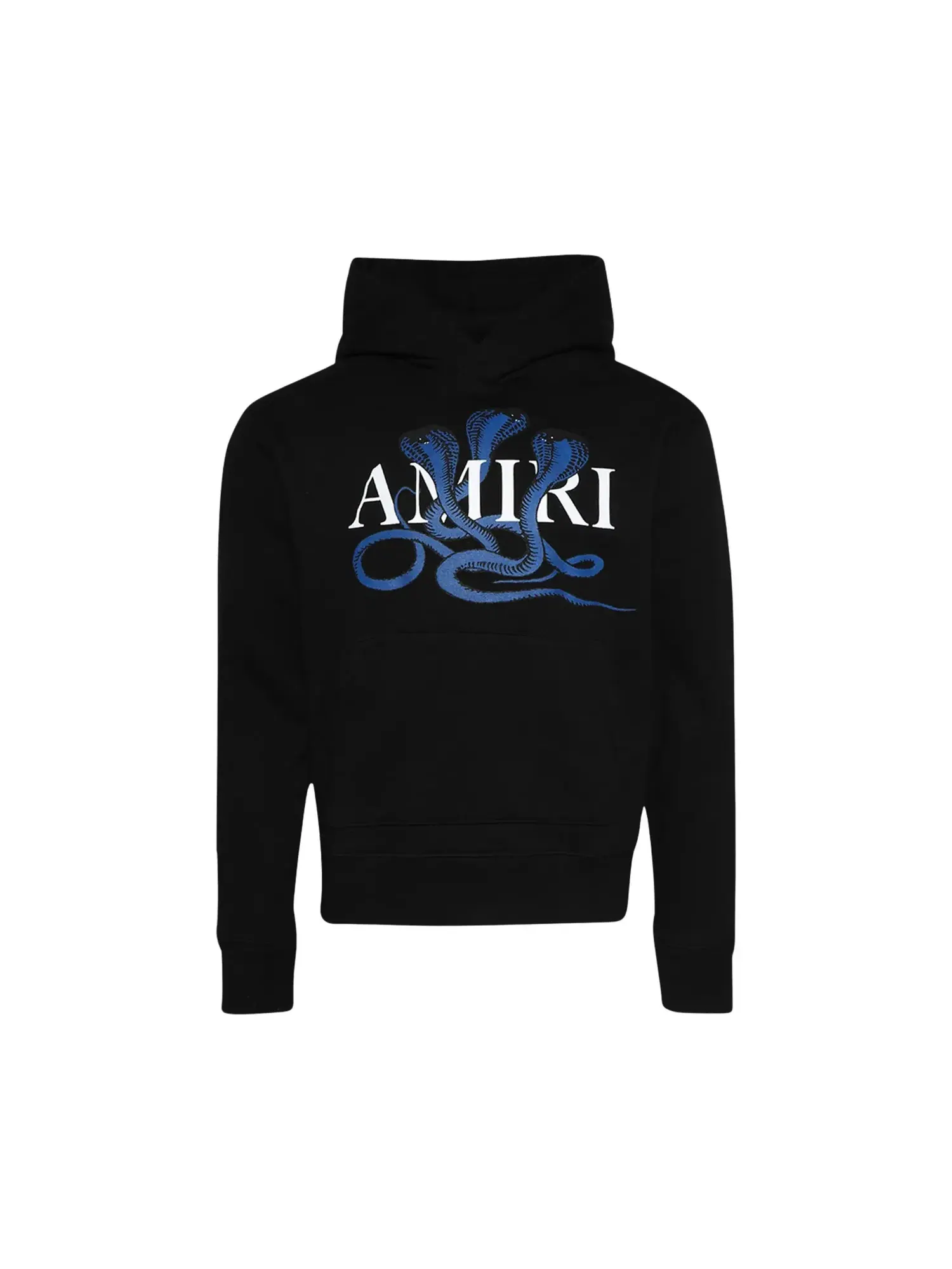 Худи Amiri Snake — изображение 1 из 1, черный/синий