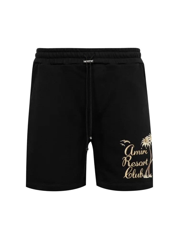 Шорты Amiri Twisted Palms Short — изображение 1 из 1, черный