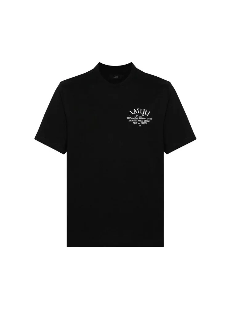 Футболка Amiri Arts District Tee Black — изображение 1 из 1, черный