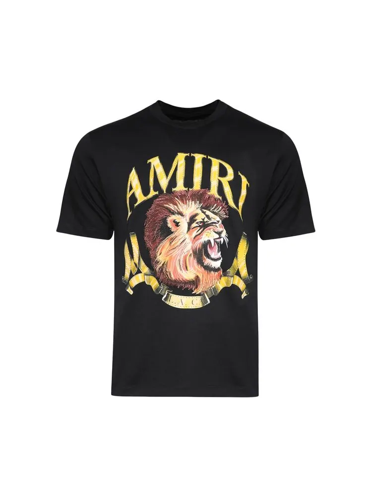 Футболка Amiri Lion Tee Black — изображение 1 из 1, черный