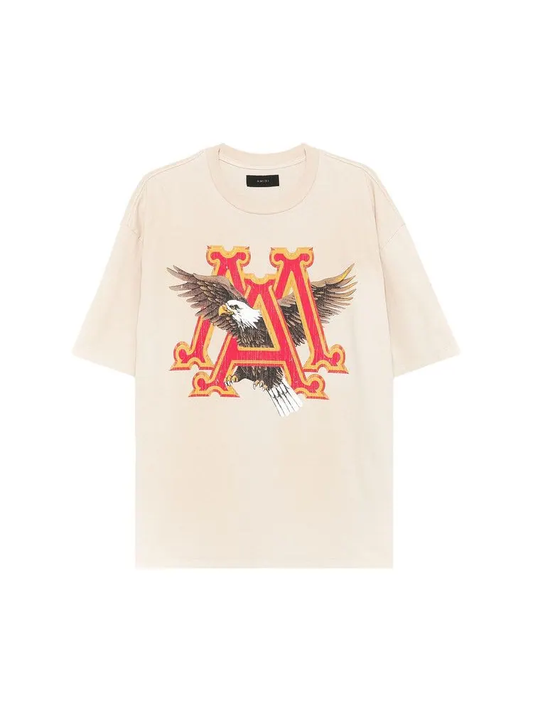 Футболка Amiri Vintage MA Eagle Oversized Tee — изображение 1 из 1, белый
