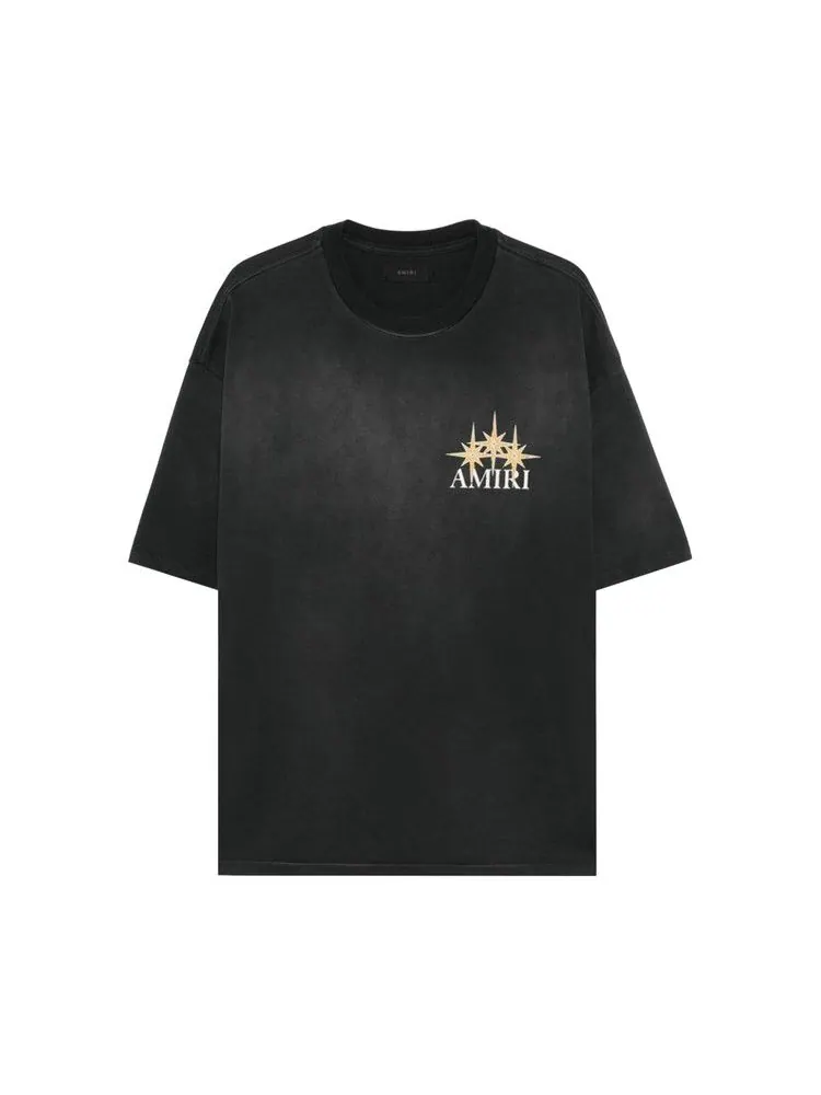 Футболка Amiri Starburst Oversized Tee — изображение 1 из 1, черный