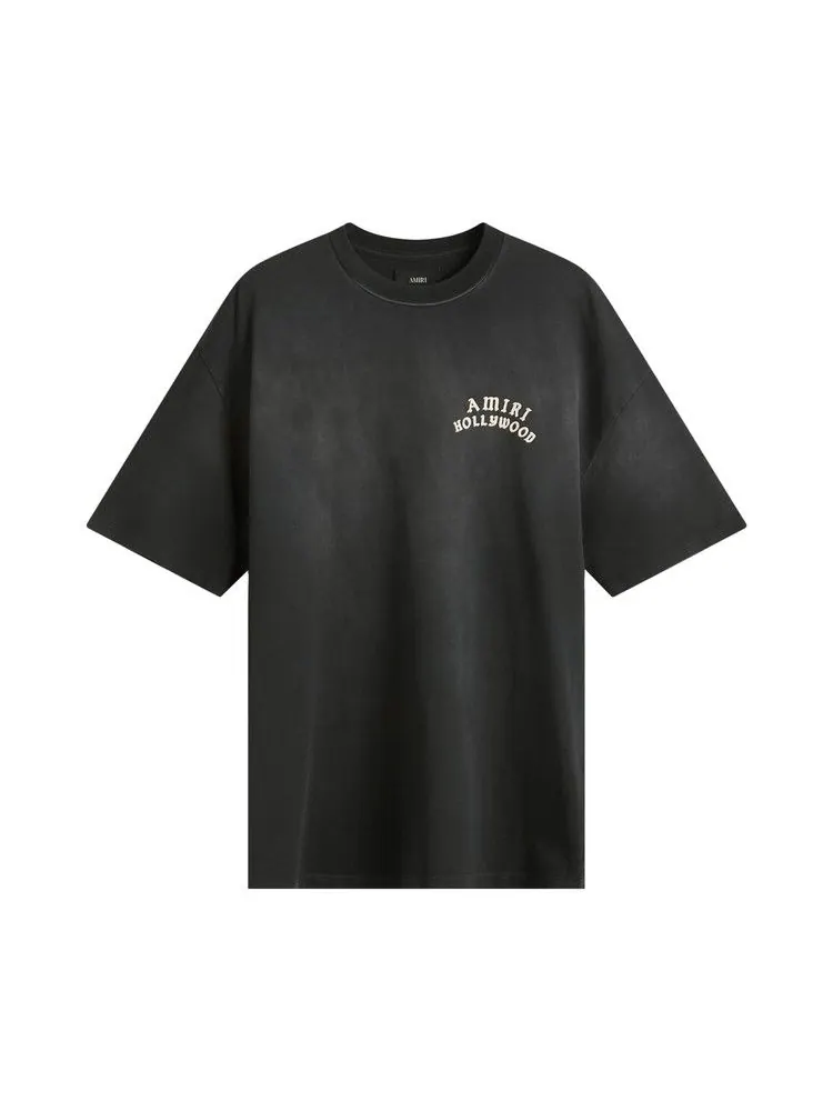 Футболка Amiri Hollywood Oversized Tee — изображение 1 из 1, черный