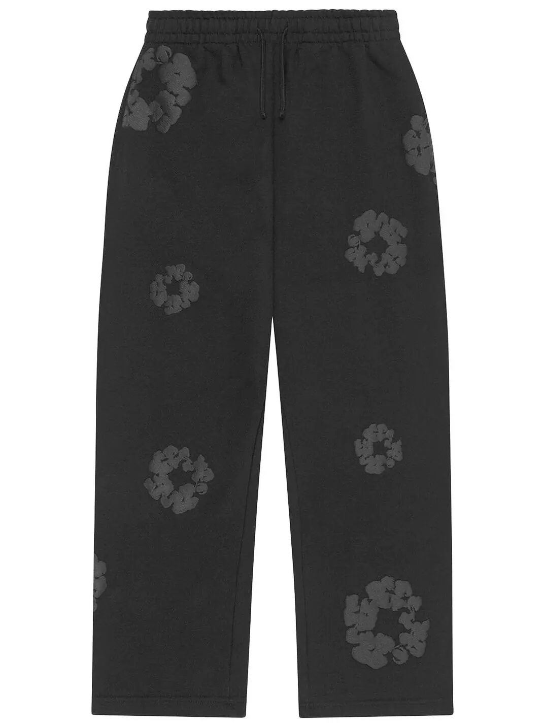 Спортивные штаны Denim Tears Mono Cotton Wreath Baggy Sweatpants — изображение 1 из 2, черный