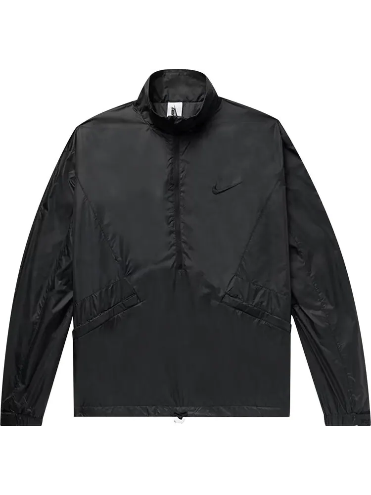 Лонгслив Fear of God Essentials x Nike Long-Sleeve Half Zip Jacket 'Black'