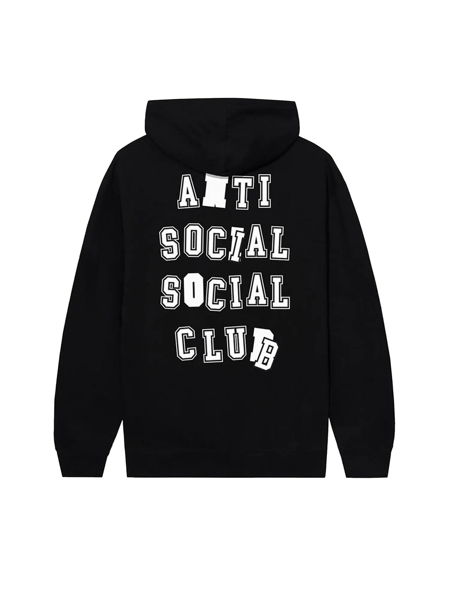 Толстовка Anti Social Social Club x 2 Tone — изображение 2 из 2, черный