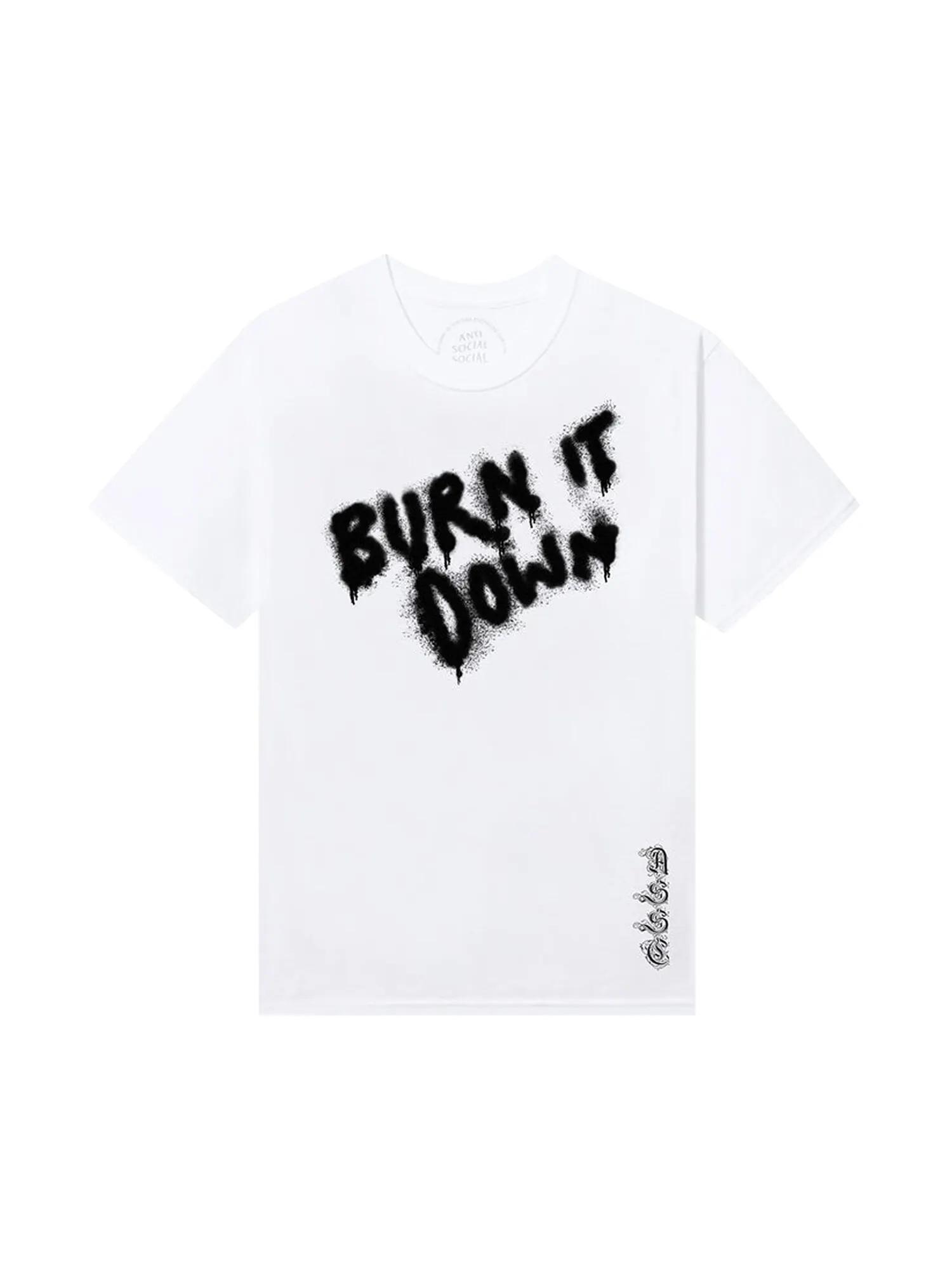 Футболка Anti Social Social Club x 2 Tone Burn It Down