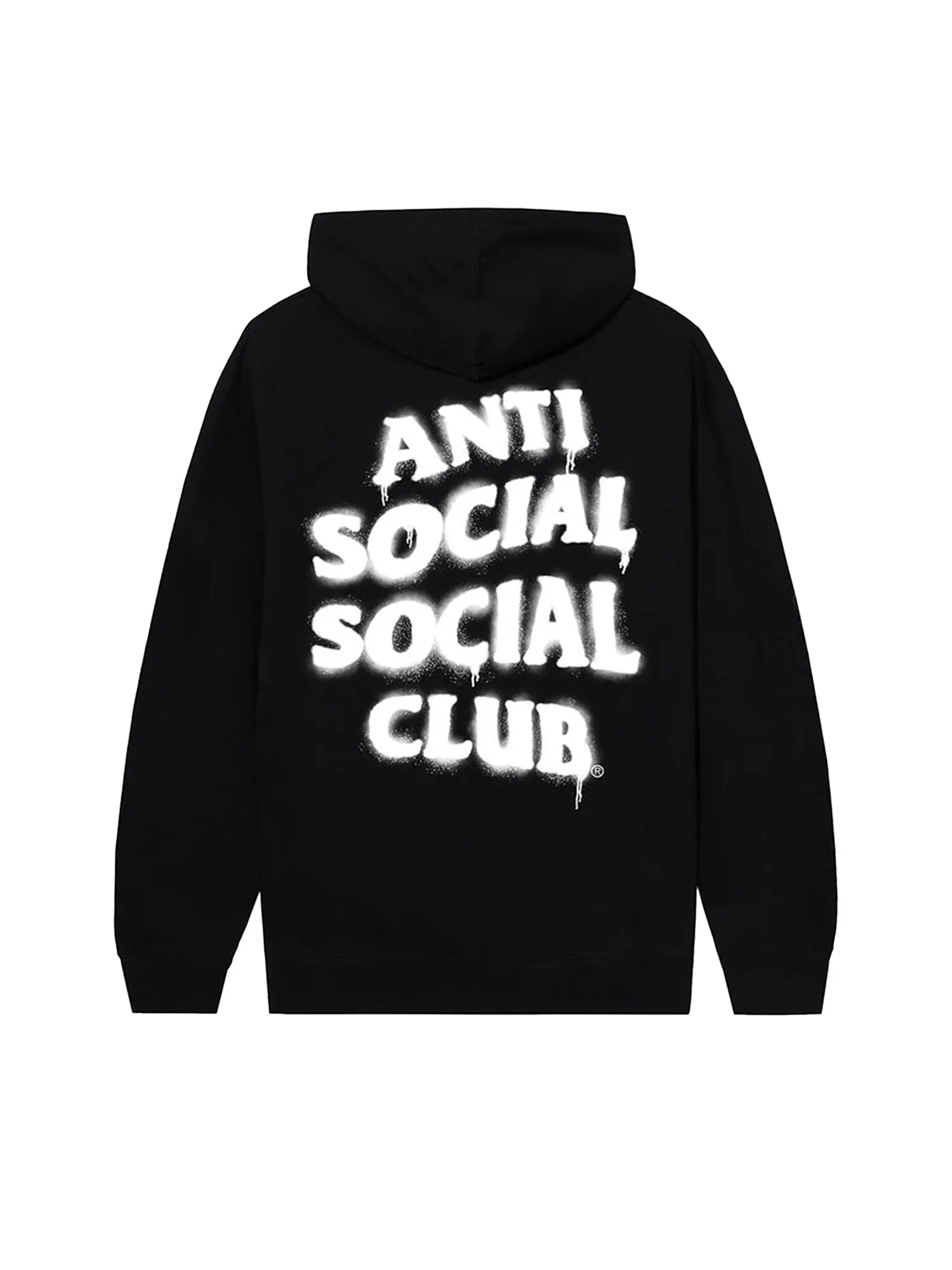 Толстовка Anti Social Social Club x 2 Tone Burn It Down — изображение 2 из 2, черный
