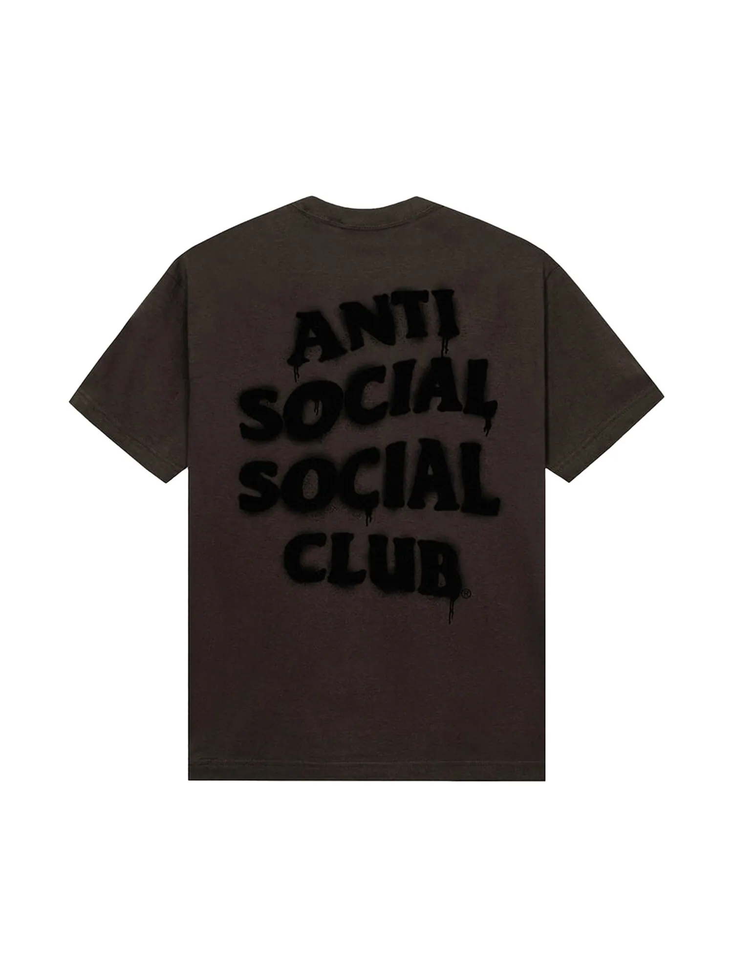 Футболка Anti Social Social Club x 2 Tone Burn It Down — изображение 2 из 2, коричневый