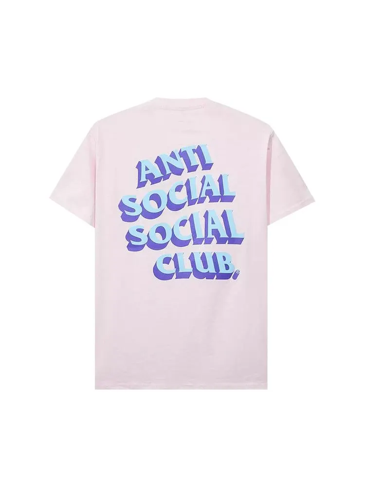 Футболка Anti Social Social Club Popcorn Tee — изображение 2 из 2, бледный розовый