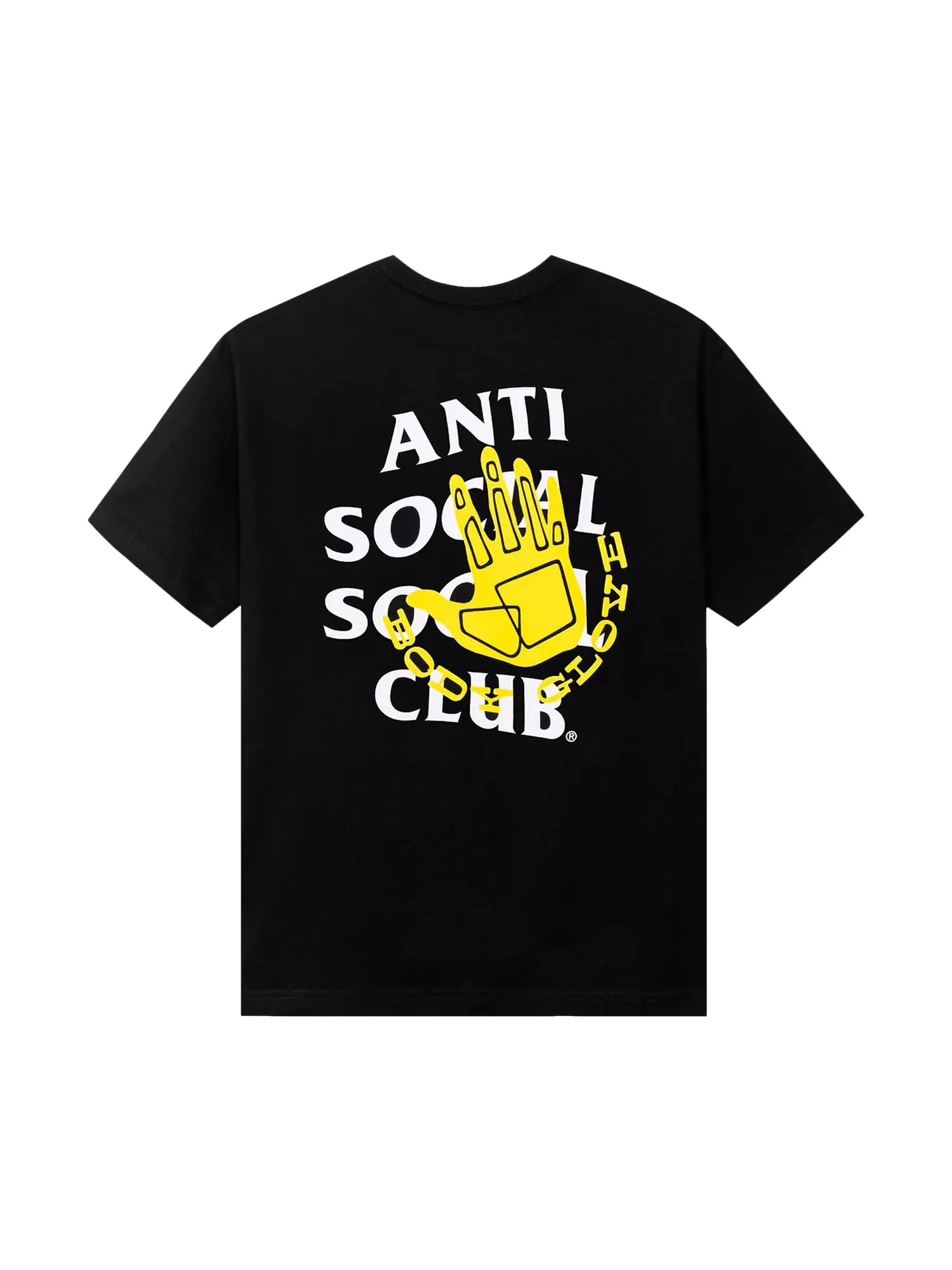 Футболка Anti Social Social Club спрей — изображение 2 из 2, черный