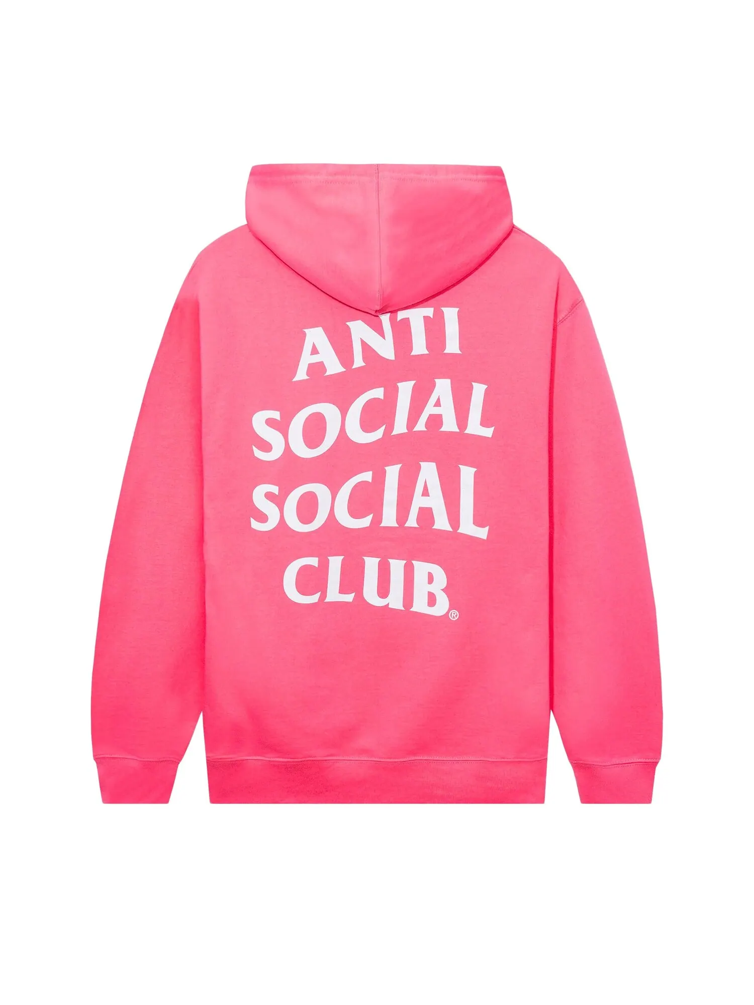Толстовка Anti Social Social Club Mind Games Неоново-розовый — изображение 2 из 2, неоновый розовый