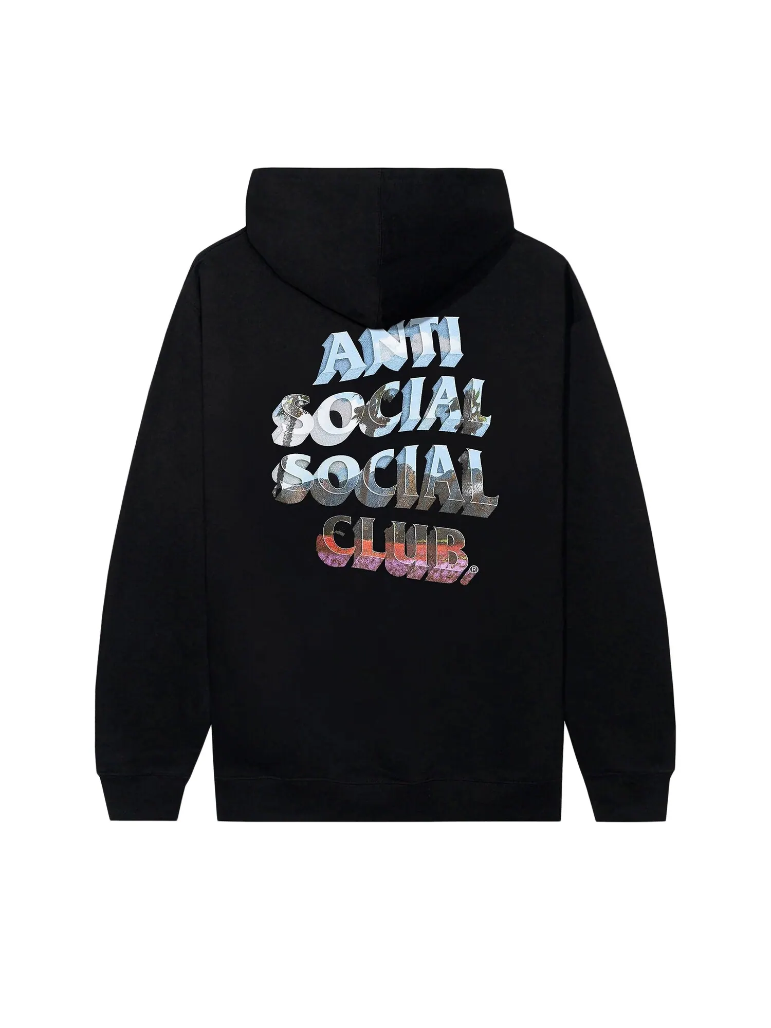 Толстовка Anti Social Social Club The Ride Home — изображение 2 из 2, черный