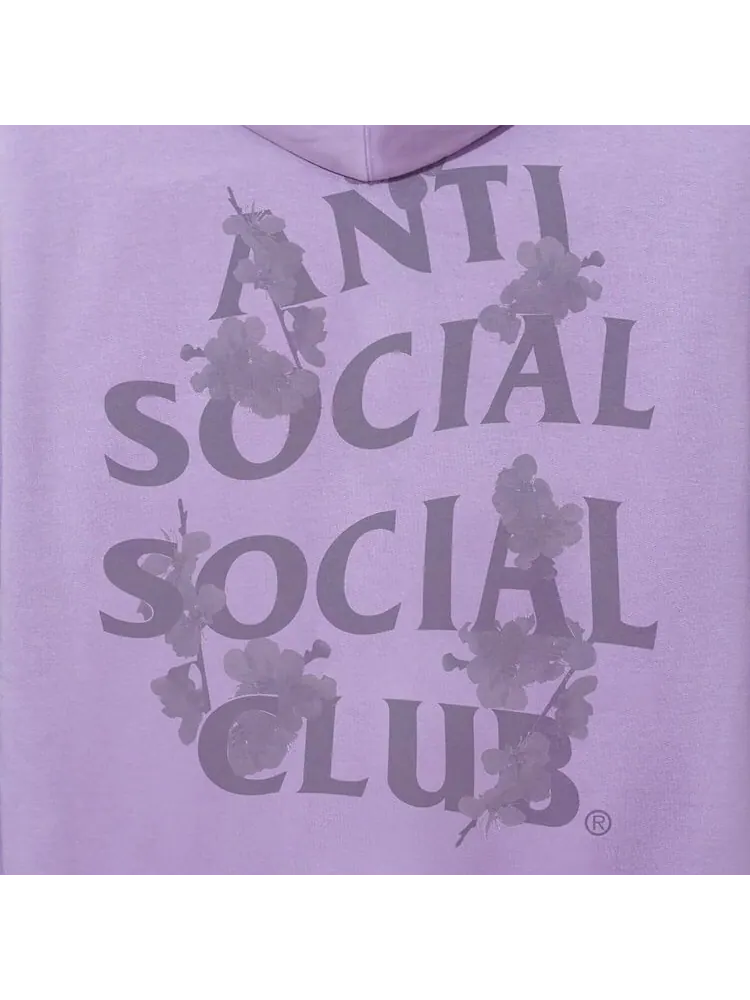 Худи Anti Social Social Club Kkotch Hoodie Plum — изображение 4 из 4, сливавый