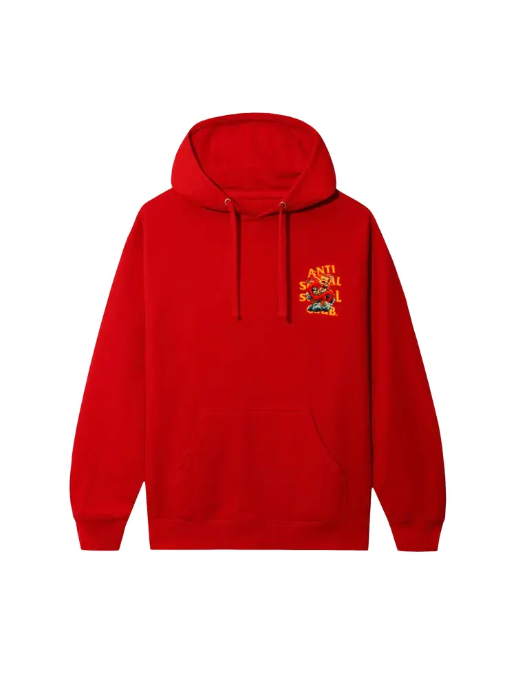 Худи Anti Social Social Club No Sympathy 'Red'