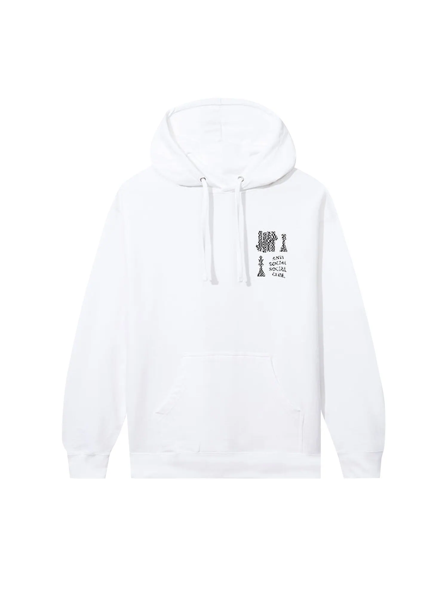 Толстовка Anti Social Social Club x Undefeated Submission Белая