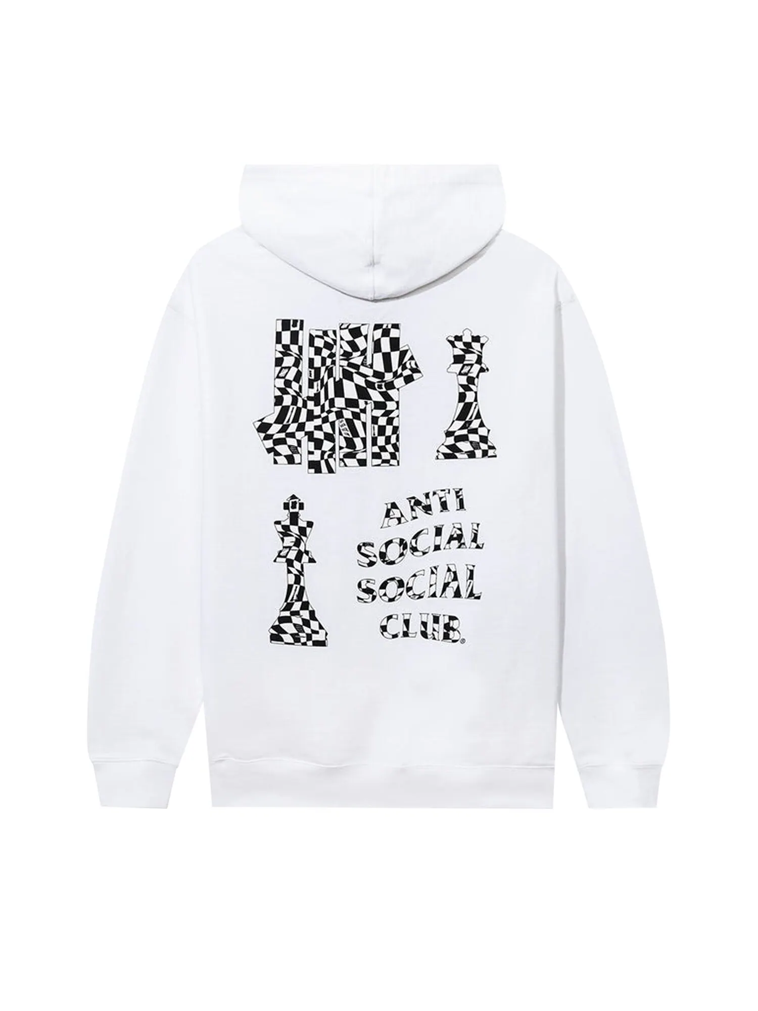 Толстовка Anti Social Social Club x Undefeated Submission Белая — изображение 2 из 2, белый