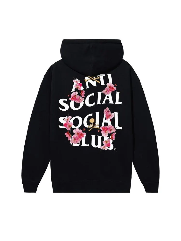 Худи Anti Social Social Club x Mastermind — изображение 2 из 2, черный