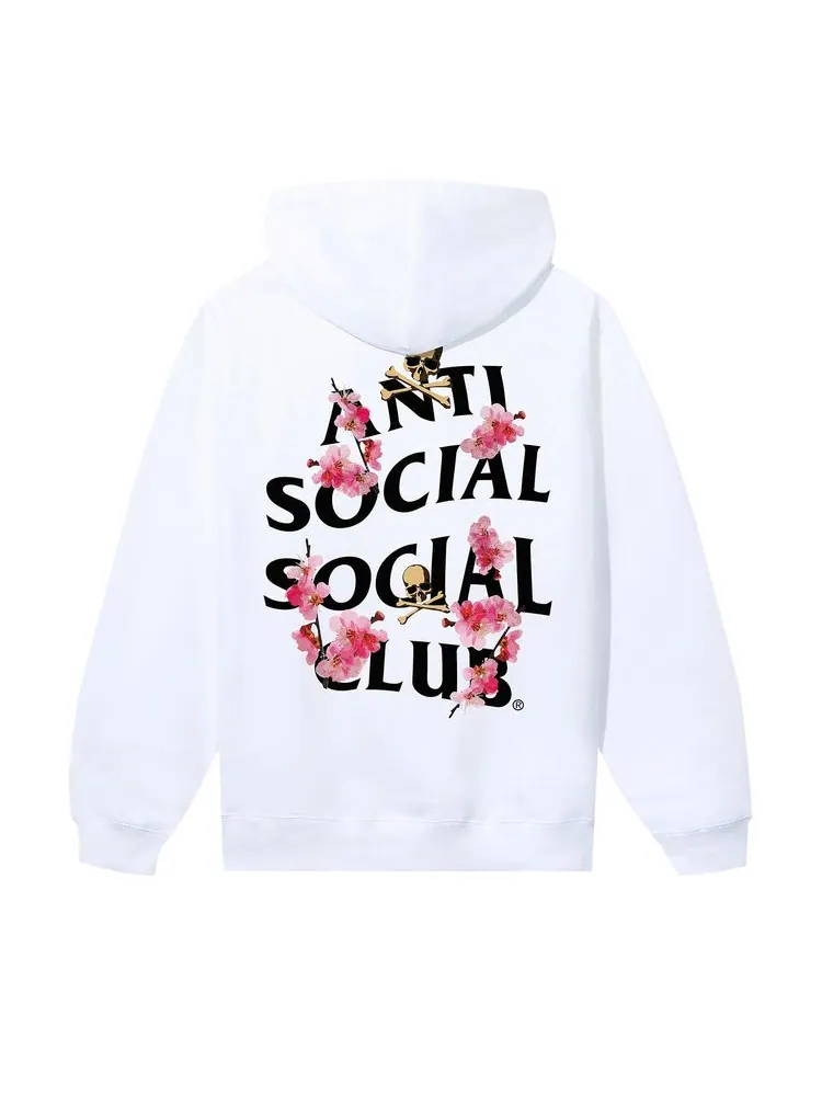 Худи Anti Social Social Club x Mastermind Mmotch Hoodie 'White' — изображение 2 из 2, белый