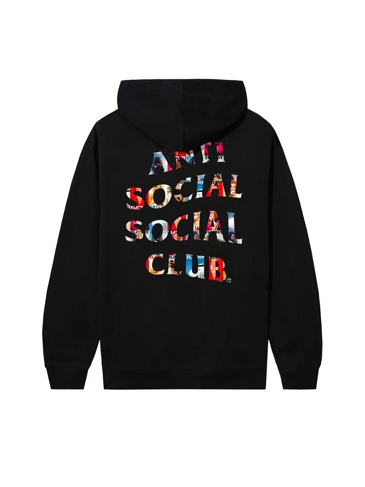 Худи Anti Social Social Club x Playboy Of The Year Hoodie — изображение 2 из 2, черный