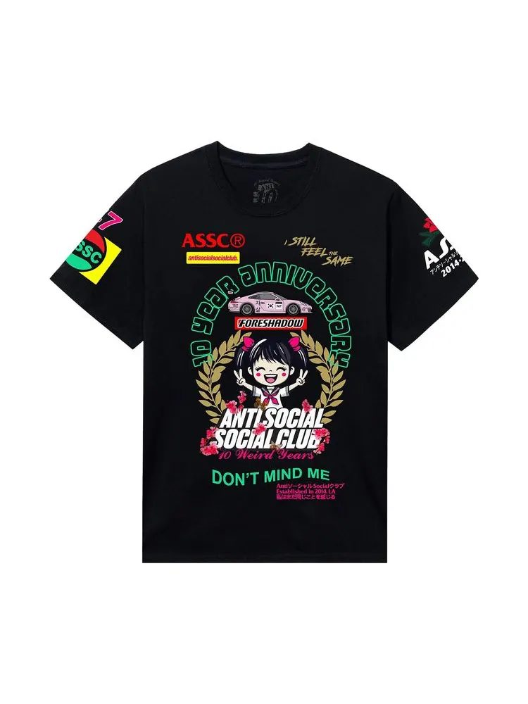 Футболка Anti Social Social Club Weird Years Tee 'Black'