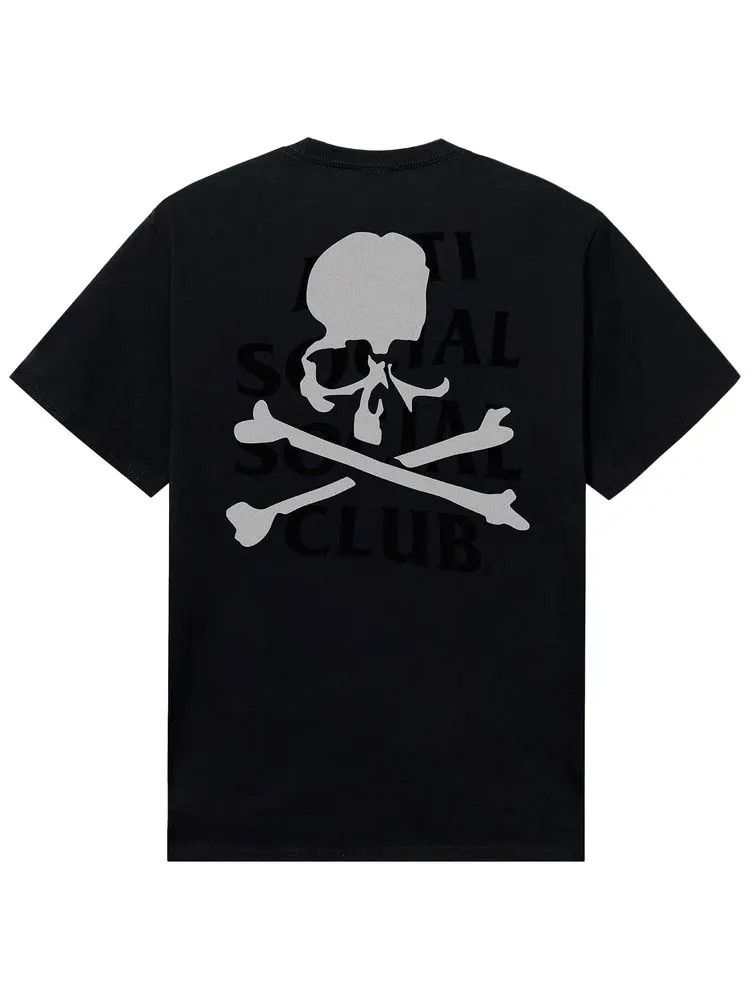 Футболка Anti Social Social Club x Mastermind 'Black' — изображение 2 из 2, черный