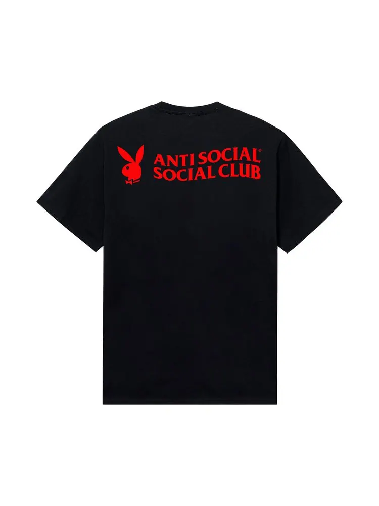 Футболка Anti Social Social Club x Playboy Of The Year Tee 'Black' — изображение 2 из 2, черный