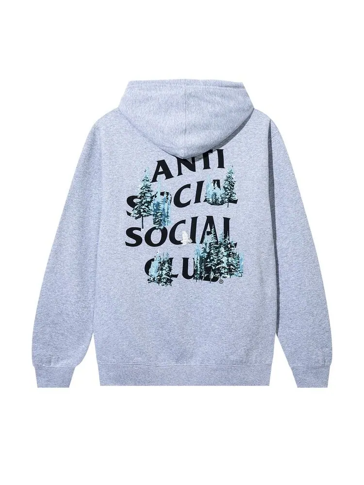 Худи Anti Social Social Club x 686 Hardpack Hoodie Heather Grey — изображение 2 из 2, серый