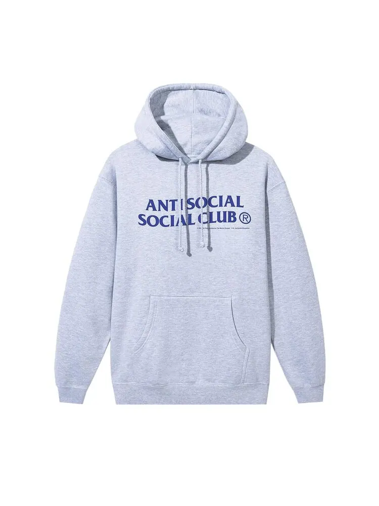 Худи Anti Social Social Club Class 1-A Hoodie Gunmetal Heather