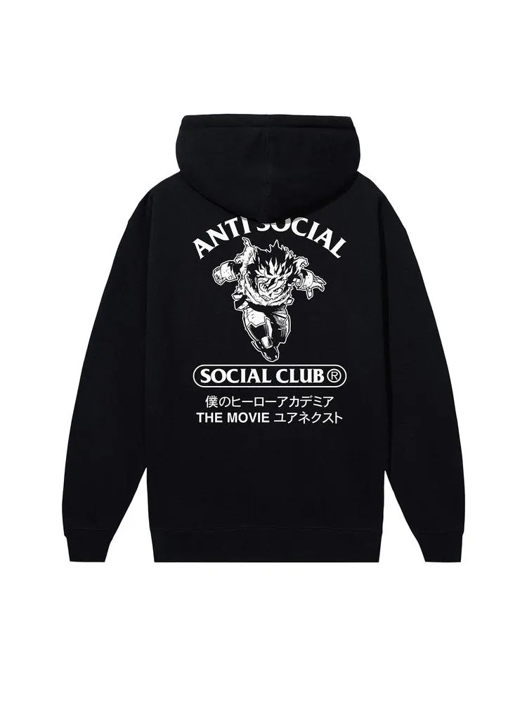 Худи Anti Social Social Club Class 1-A Hoodie — изображение 2 из 2, черный