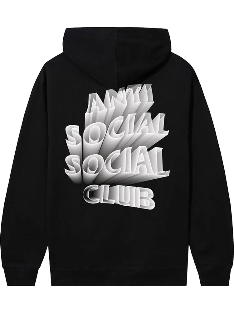 Худи Anti Social Social Club Unbearable 'Black' — изображение 2 из 2, черный