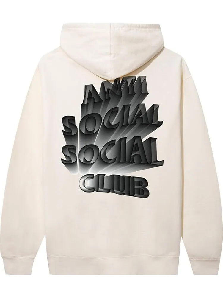 Худи Anti Social Social Club Unbearable 'Bone' — изображение 2 из 2, бежевый