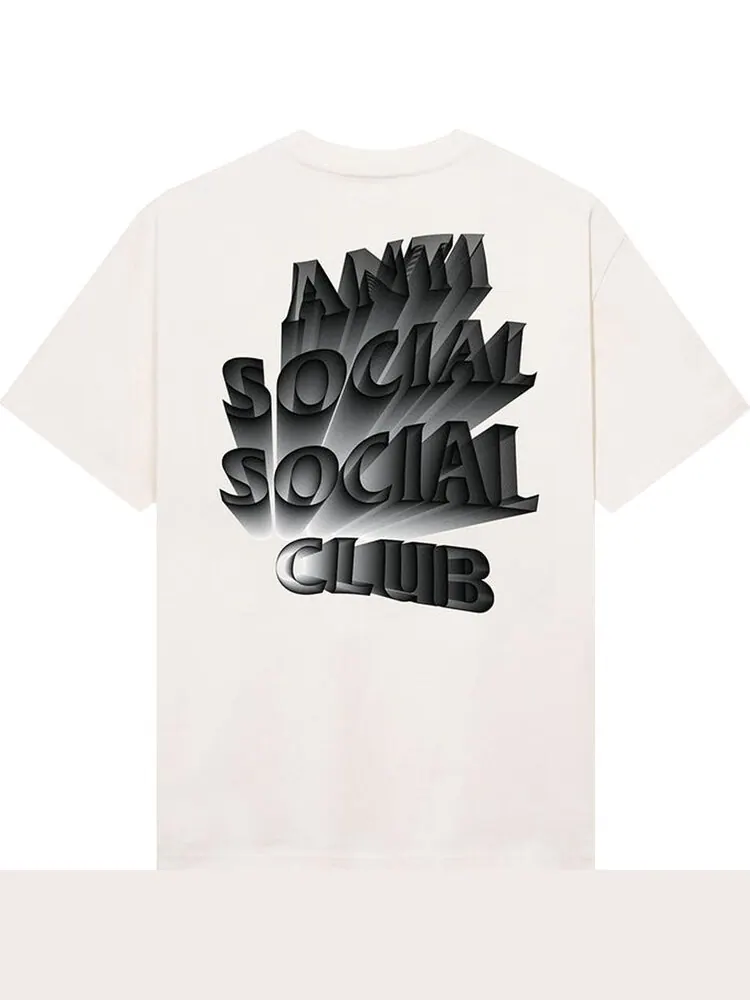 Футболка Anti Social Social Club Unbearable 'Natural' — изображение 2 из 2, бежевый