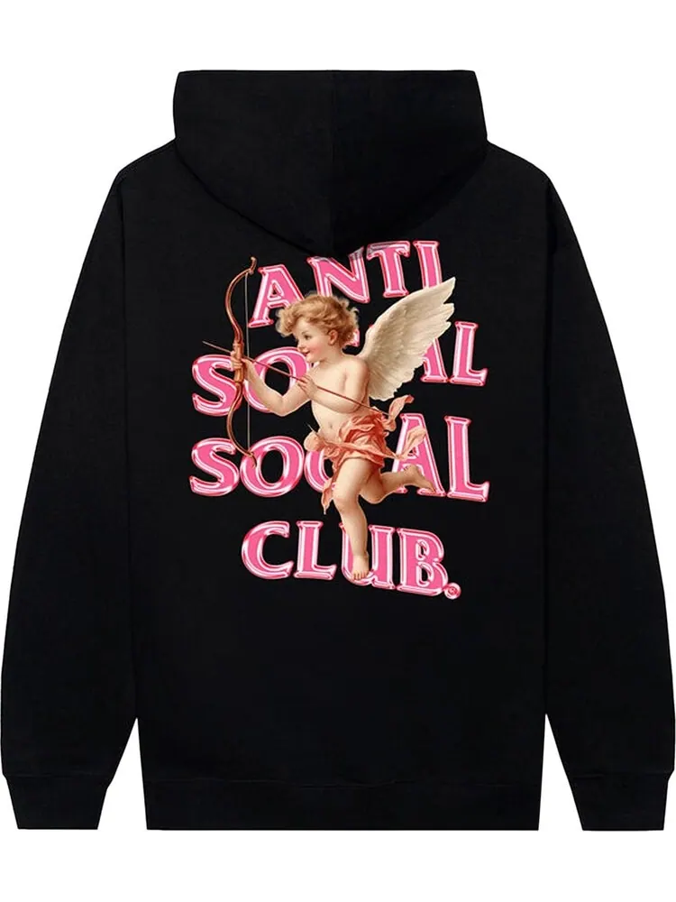 Худи Anti Social Social Club Lupercalia 'Black' — изображение 2 из 2, черный