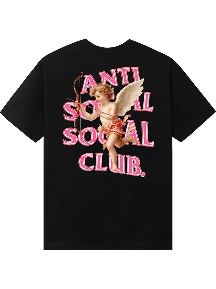 Футболка Anti Social Social Club Lupercalia 'Black' — изображение 2 из 2, черный