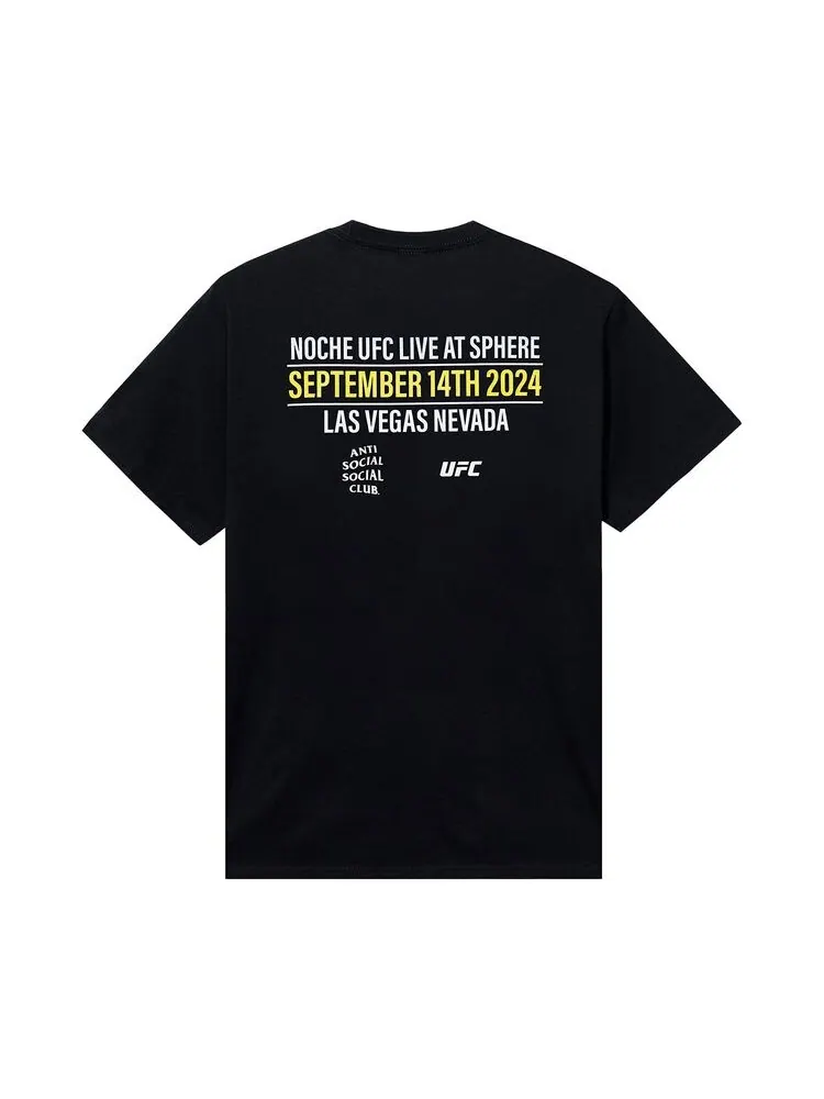 Футболка Anti Social Social Club Crystal Sphere Tee Black — изображение 2 из 2, черный