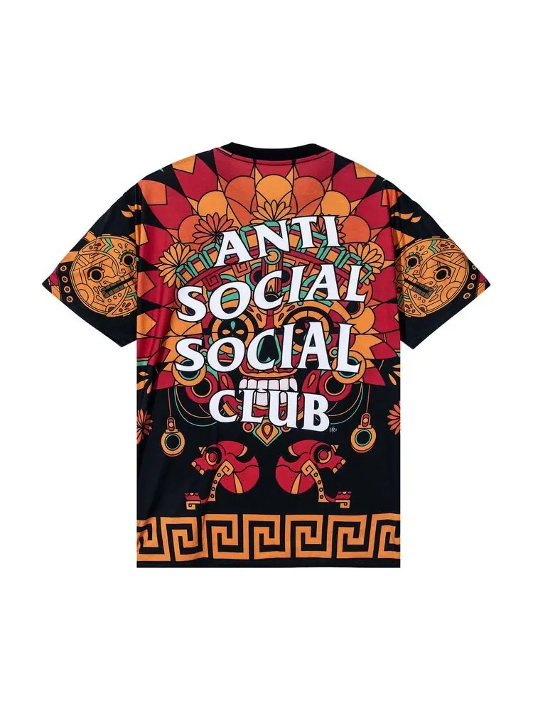 Футболка Anti Social Social Club All Over Tee Black — изображение 2 из 2, черный
