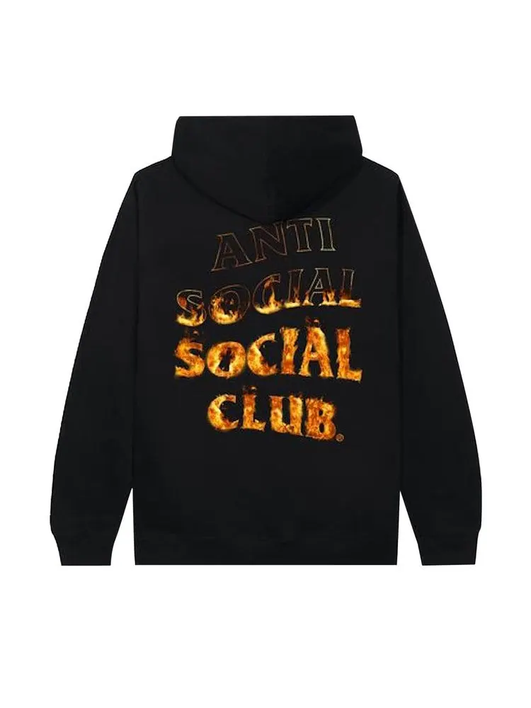 Худи Anti Social Social Club Fire Inside Hoodie — изображение 2 из 2, черный