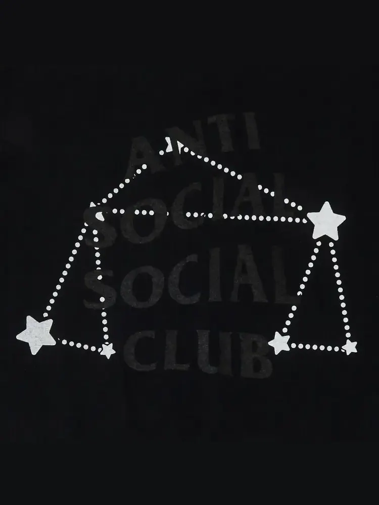 Эксклюзивная футболка GOAT Anti Social Social Club Libra — изображение 3 из 3, черный