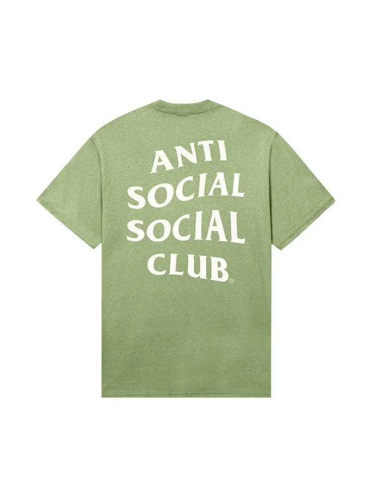 Футболка Anti Social Social Club Seasonal Mind Games Tee — изображение 2 из 2, лаймовый