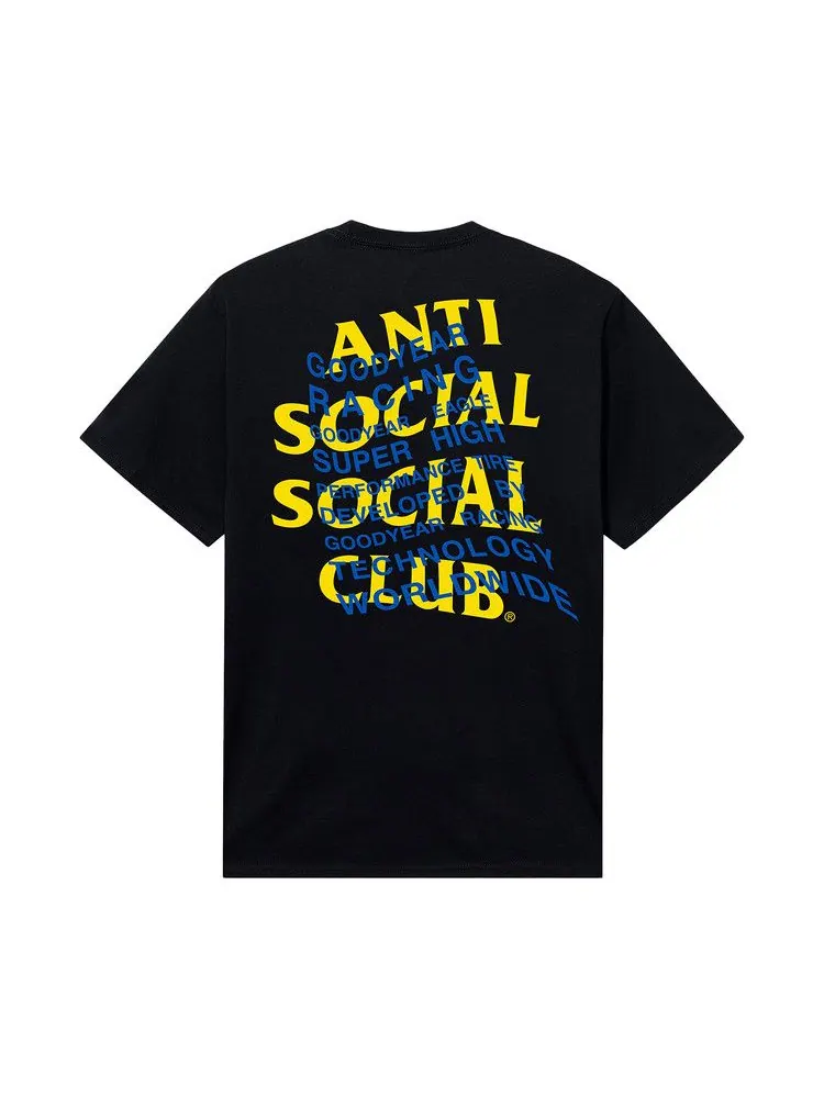 Футболка Anti Social Social Club x Goodyear Sparks Tee — изображение 2 из 2, черный