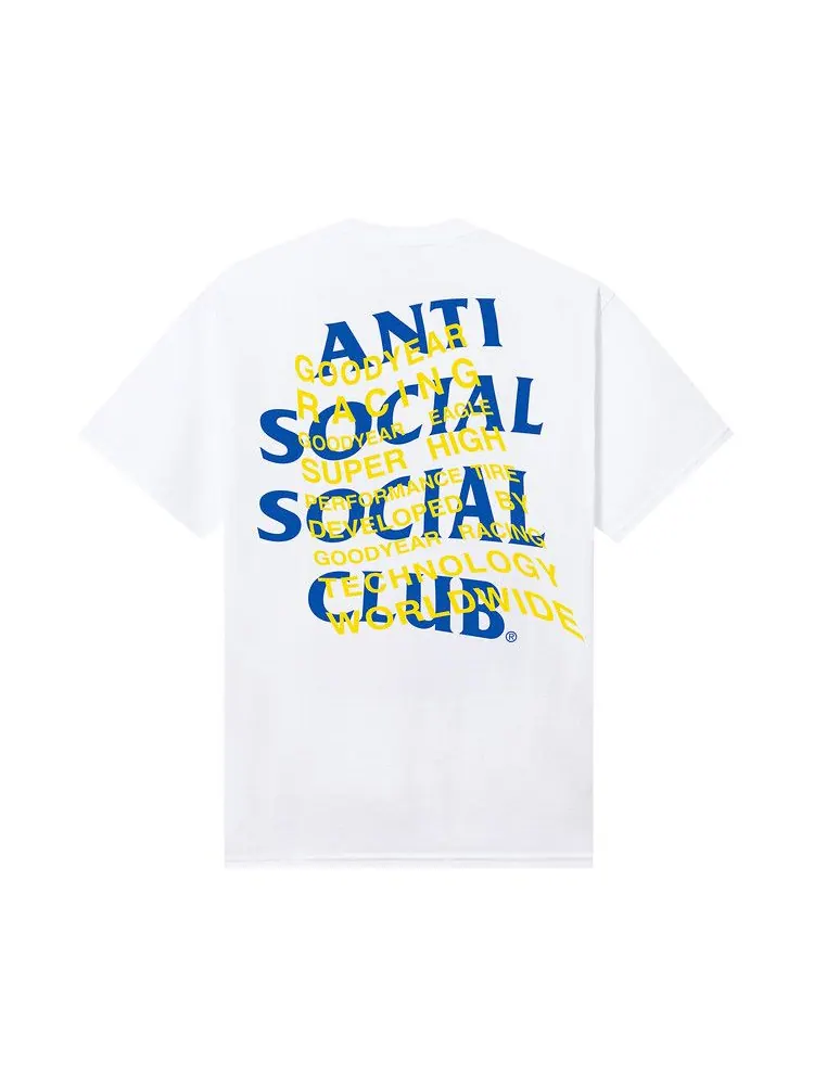 Футболка Anti Social Social Club x Goodyear Sparks Tee — изображение 2 из 2, белый