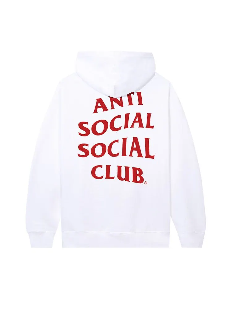 Худи Anti Social Social Club Mind Games Hoodie — изображение 2 из 2, белый
