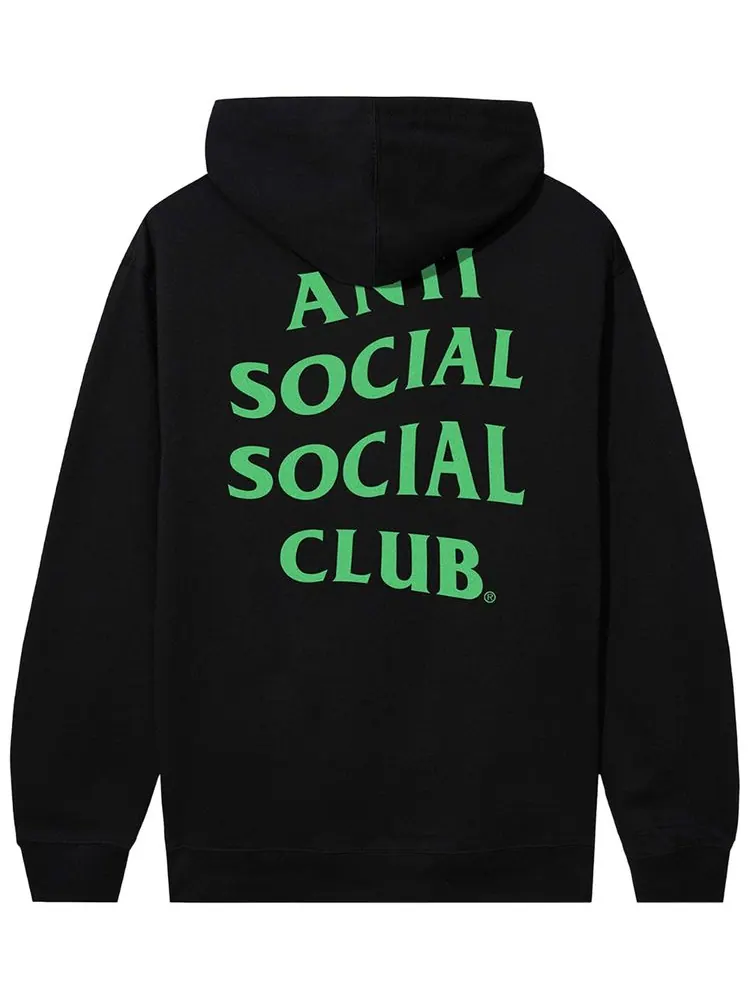 Худи Anti Social Social Club Alien — изображение 2 из 2, черный