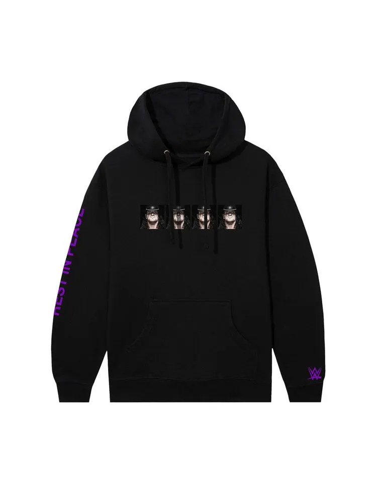 Худи Anti Social Social Club x WWE You Will Rest In Peace Hoodie 'Black'